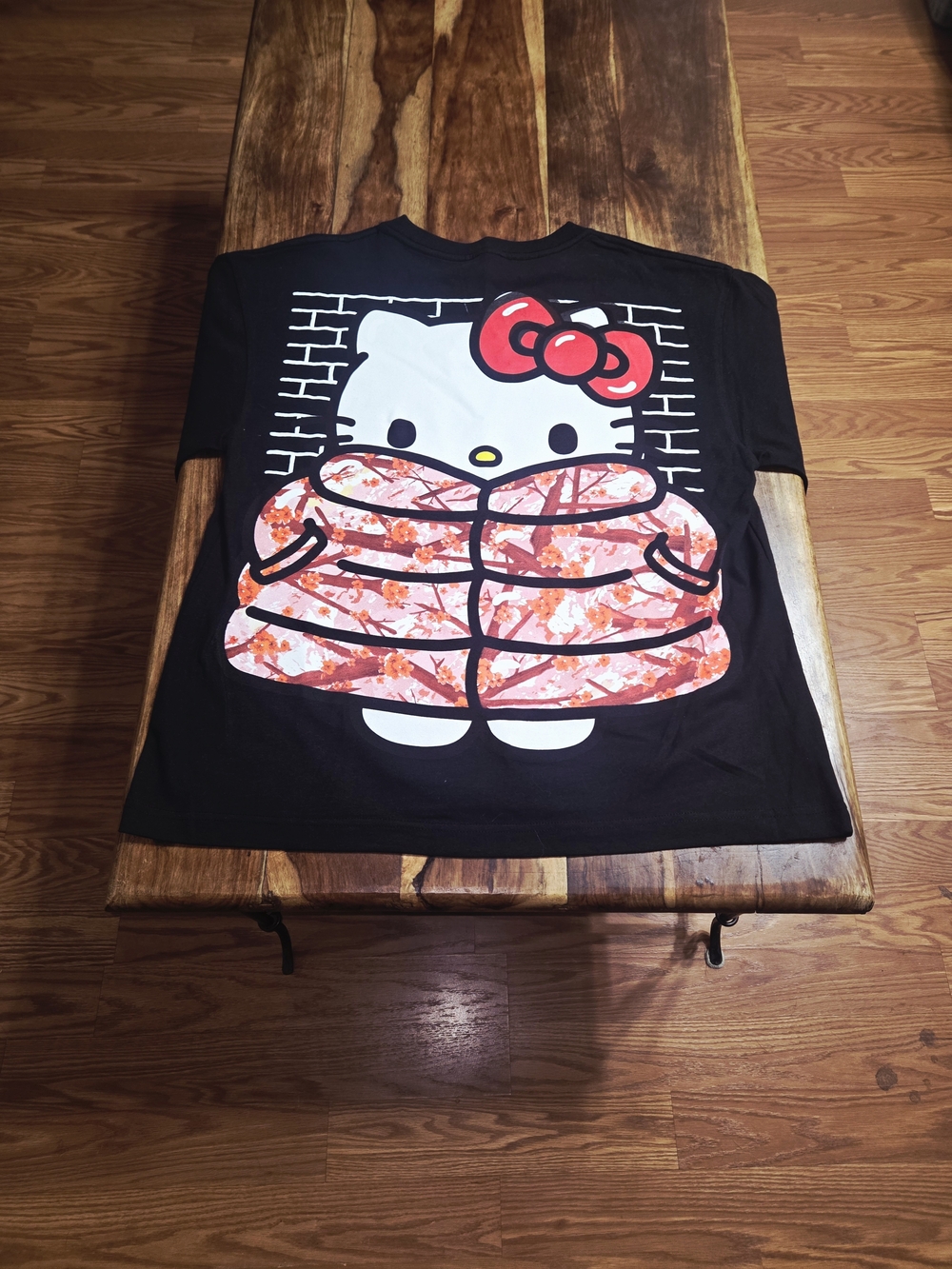 Hello Kitty Black Graphic Tee